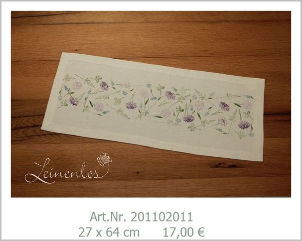 Leinenlos Blumenwiese